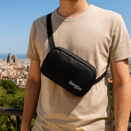 Riñonera/bandolera personalizada para hombre