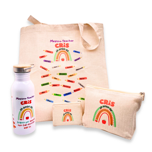 Pack Regalo Personalizado para Profesores y Maestras | Fin de Curso