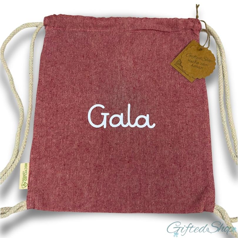 mochila niños de hilo