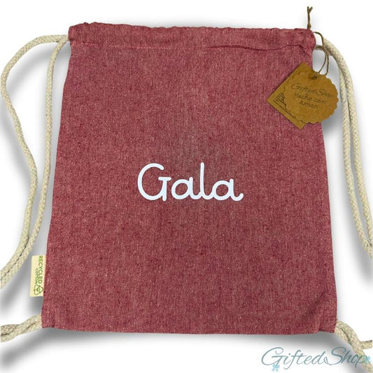 mochila niños de hilo