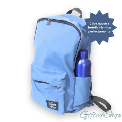 mochila niños azul