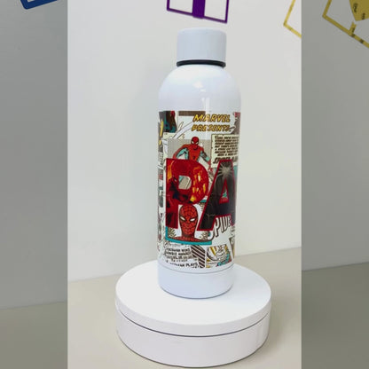 botella sublimada spiderman